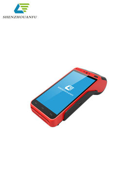 Pagamento que swiping o terminal da posição de Smart da bateria de lítio do código de varredura de NFC 1D 2D do cartão