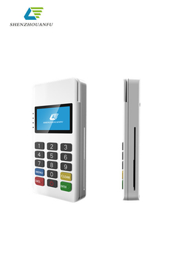 2" a cor LCD indicam o terminal de Mini Portable MPOS para o sistema de ponto de venda