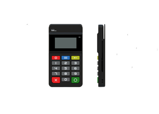 Terminal da posição de Mini do escritor do leitor de cartão magnético de EMV com teclado