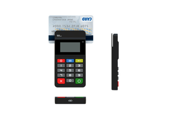 Terminal de Digital Signature Mpos do leitor de cartão visa de EMV com o entalhe de 2 PSAM